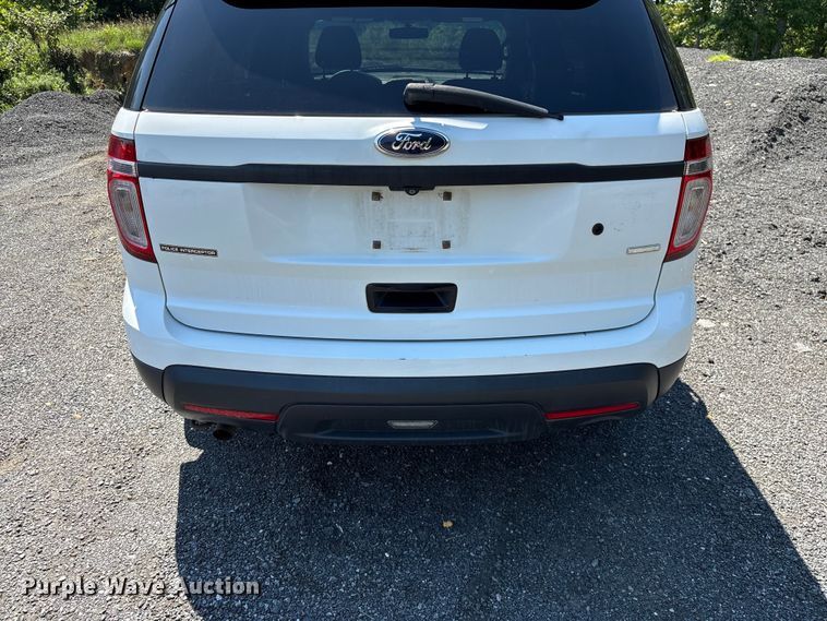 image for item EF1270 2015 Ford Explorer Police SUV