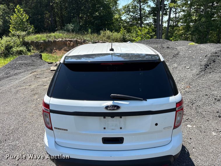 image for item EF1270 2015 Ford Explorer Police SUV