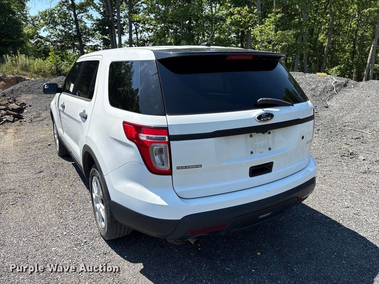 image for item EF1270 2015 Ford Explorer Police SUV