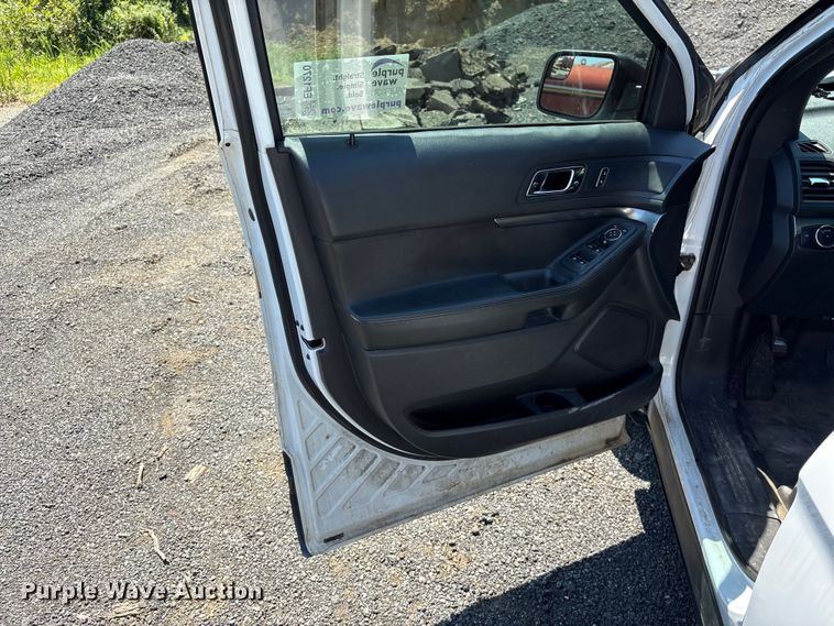 image for item EF1270 2015 Ford Explorer Police SUV