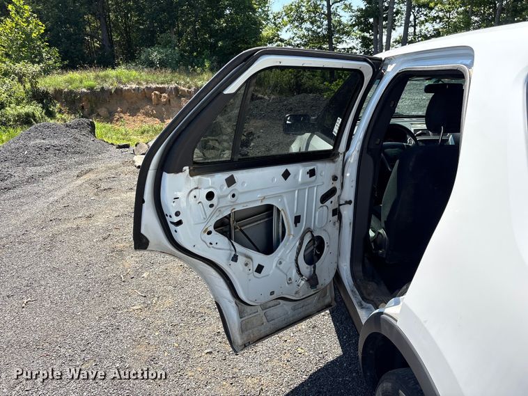 image for item EF1270 2015 Ford Explorer Police SUV