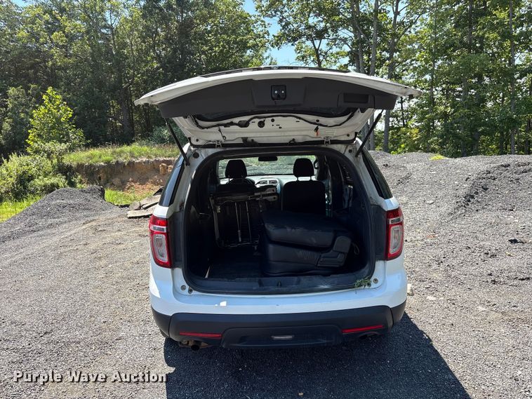 image for item EF1270 2015 Ford Explorer Police SUV