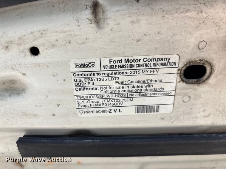 image for item EF1270 2015 Ford Explorer Police SUV