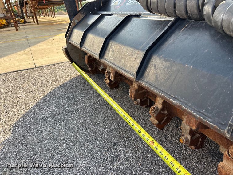 image for item EO4452 2022 Caterpillar HM418 skid steer mulcher