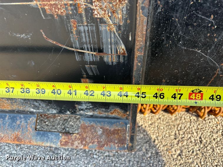 image for item EO4452 2022 Caterpillar HM418 skid steer mulcher