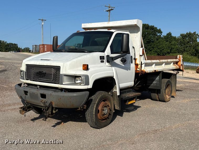 2008 Chevrolet C4500 dump truck