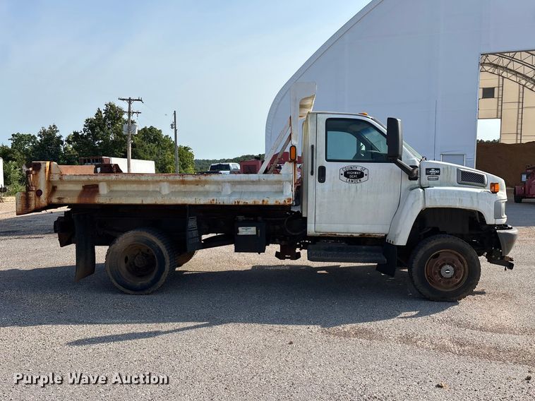 image for item EO4453 2008 Chevrolet C4500 dump truck