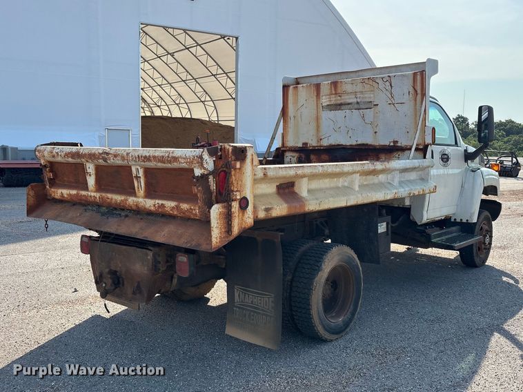 image for item EO4453 2008 Chevrolet C4500 dump truck