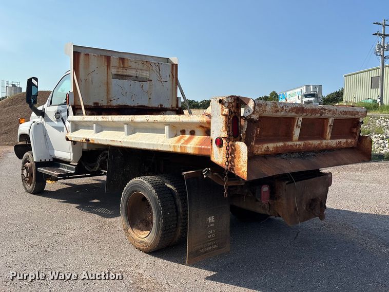 image for item EO4453 2008 Chevrolet C4500 dump truck