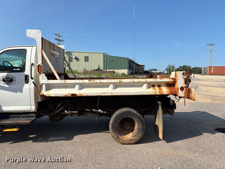 image for item EO4453 2008 Chevrolet C4500 dump truck