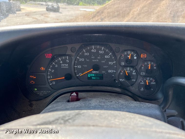 image for item EO4453 2008 Chevrolet C4500 dump truck