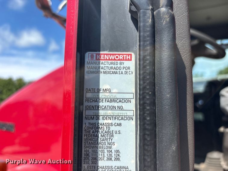 2007 Kenworth T800