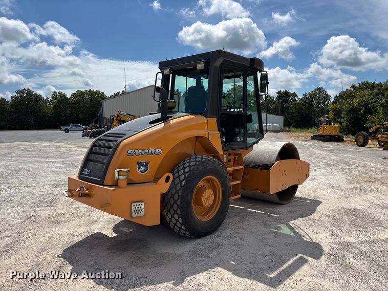 image for item EO4467 2013 Case SV208 single drum vibratory roller