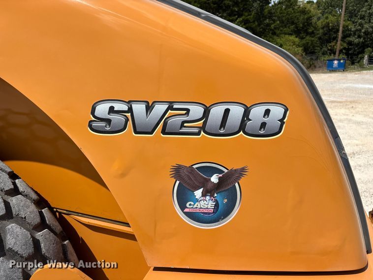 image for item EO4467 2013 Case SV208 single drum vibratory roller