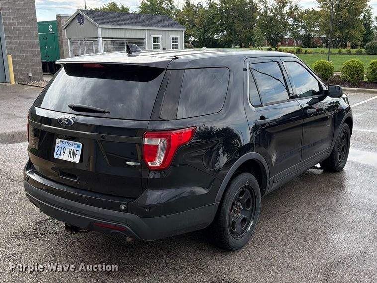 image for item EO8729 2016 Ford Explorer Police Interceptor SUV