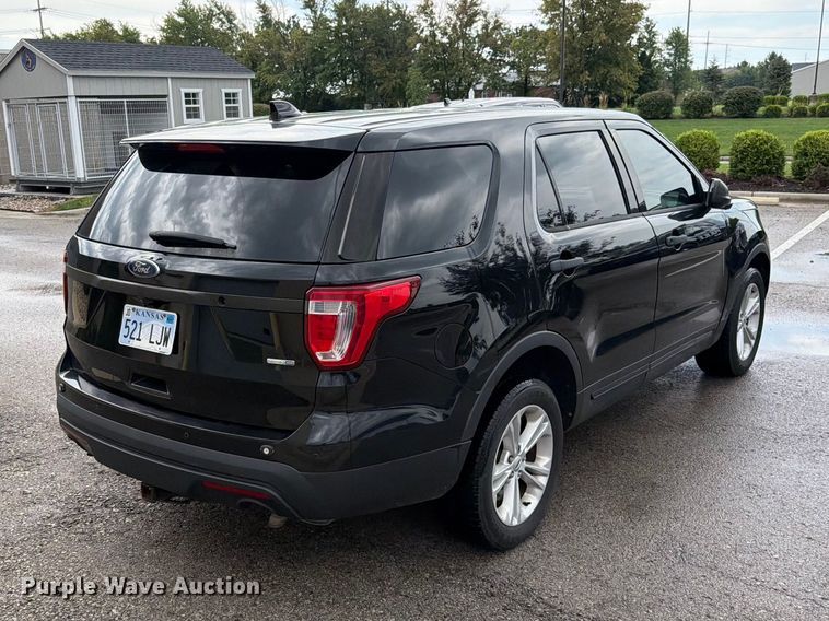 image for item EO8730 2017 Ford Explorer Police Interceptor SUV