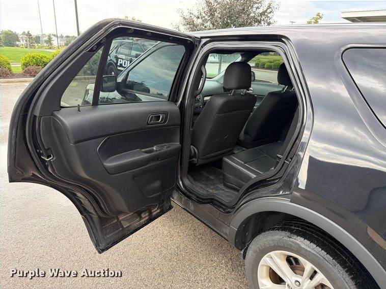 image for item EO8730 2017 Ford Explorer Police Interceptor SUV