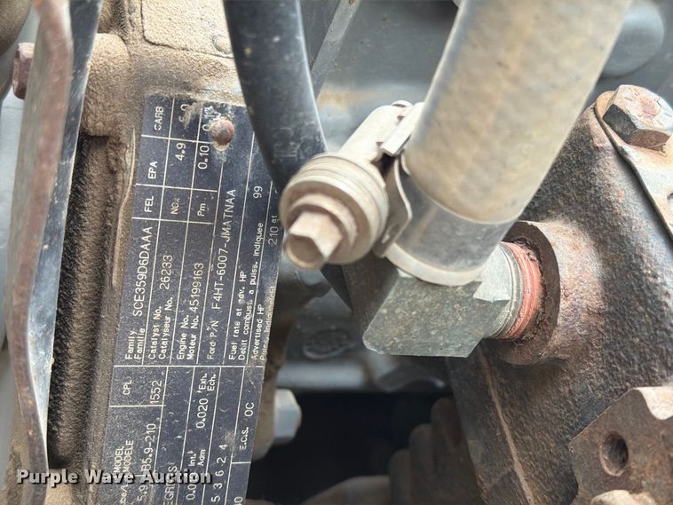 image for item ER1998 1995 Ford F800 dump truck
