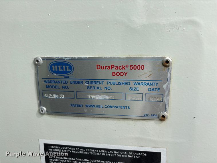image for item ER3184 2025 Kenworth T480 refuse truck