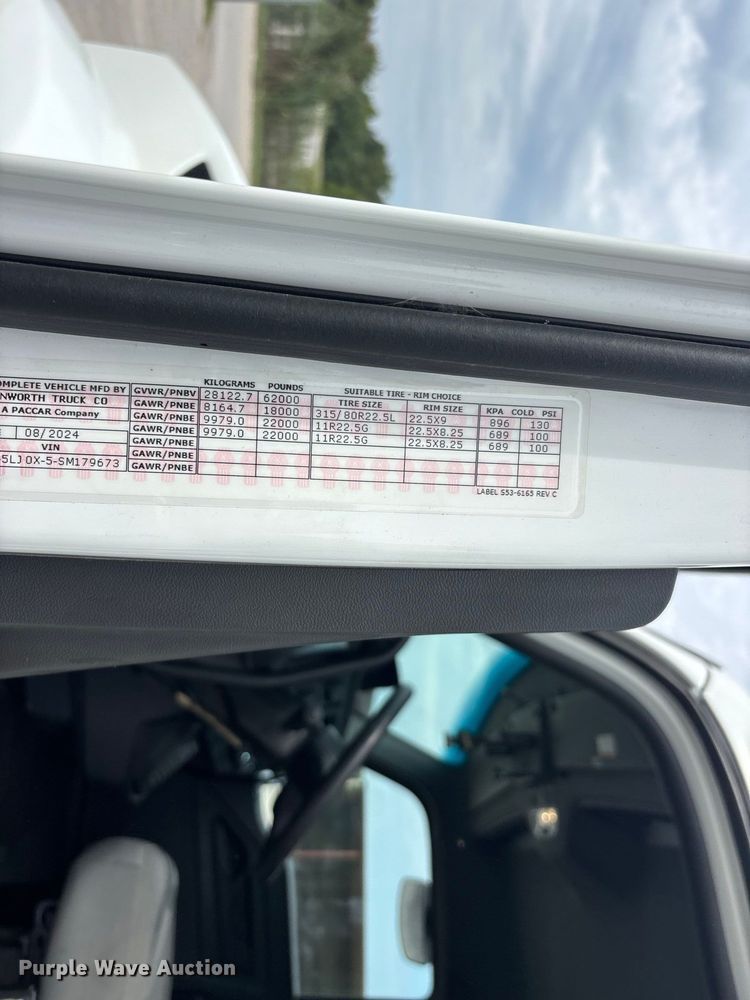 image for item ER3184 2025 Kenworth T480 refuse truck