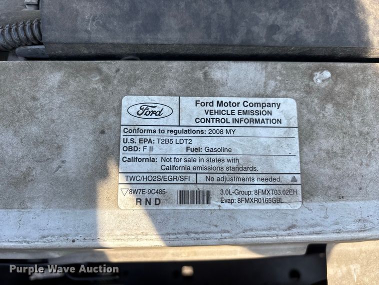 image for item ER3238 2008 Ford Ranger Ext. Cab pickup truck