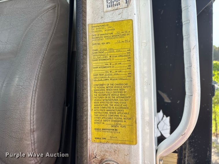image for item ER3240 1997 International 4700 bucket truck