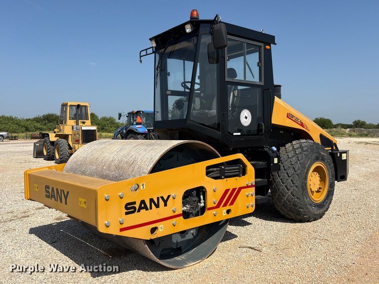 Sany SSR120C-8 single drum vibratory roller