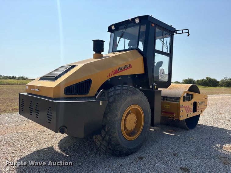 image for item ET0371 Sany SSR120C-8 single drum vibratory roller