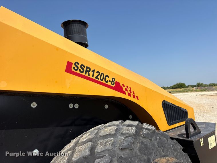image for item ET0371 Sany SSR120C-8 single drum vibratory roller