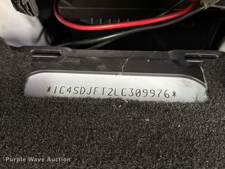 image for item ET1695 2020 Dodge Durango SSV SUV