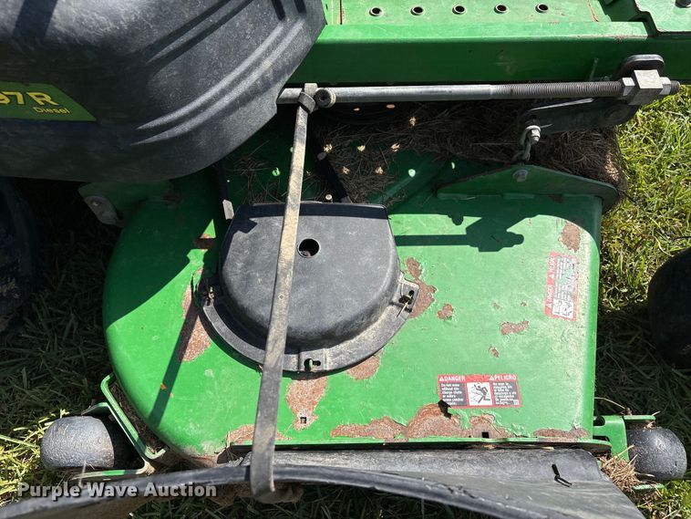 image for item EU0780 2018 John Deere Z997R ZTR lawn mower