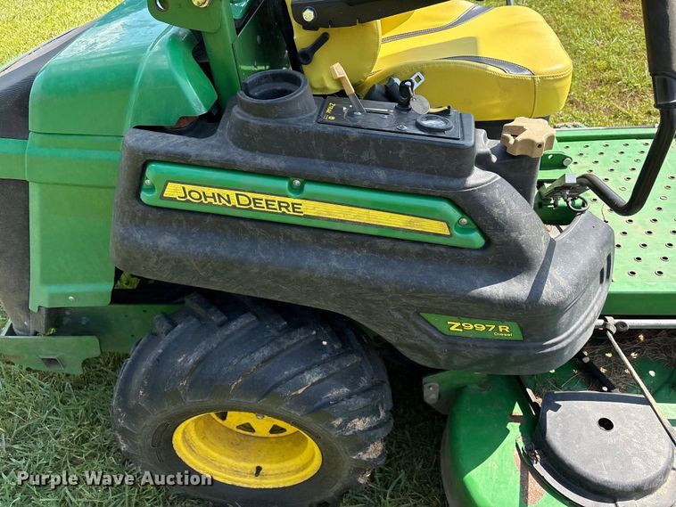 image for item EU0780 2018 John Deere Z997R ZTR lawn mower