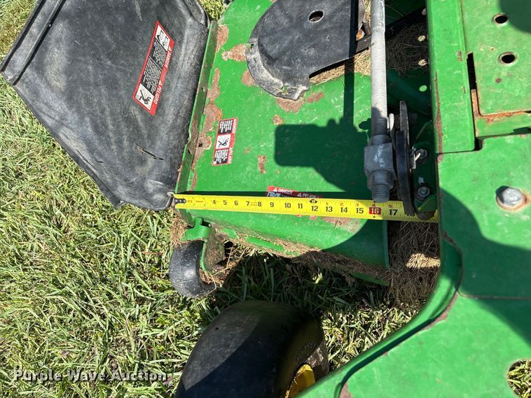 image for item EU0780 2018 John Deere Z997R ZTR lawn mower