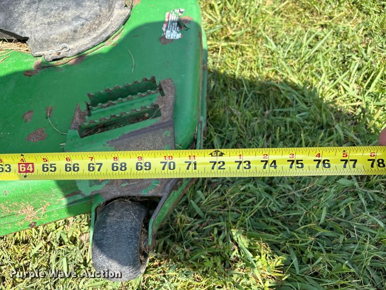 image for item EU0780 2018 John Deere Z997R ZTR lawn mower