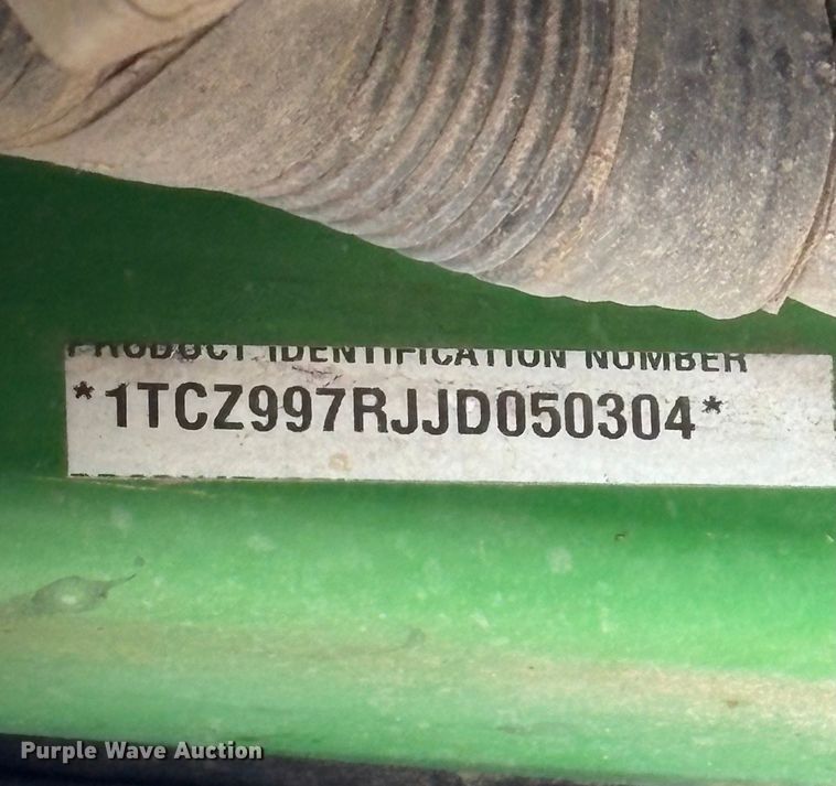 image for item EU0780 2018 John Deere Z997R ZTR lawn mower