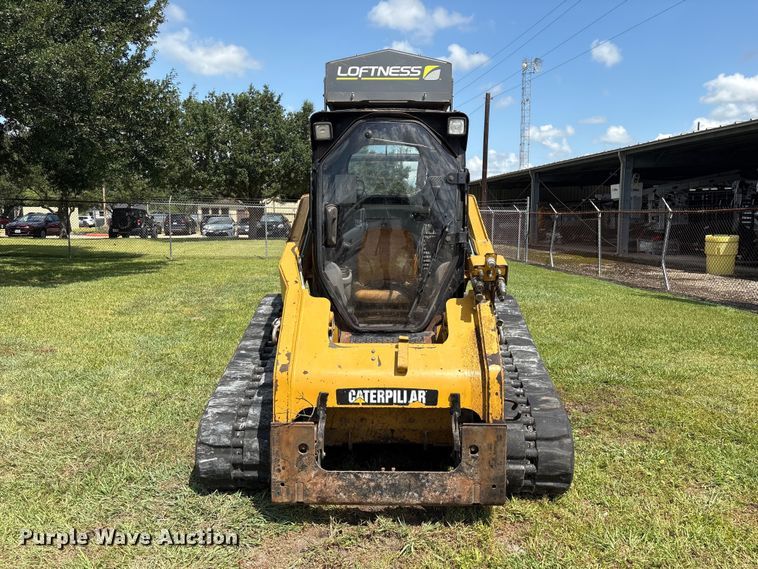 image for item EU0781 Caterpillar 299C tracked skid steer loader