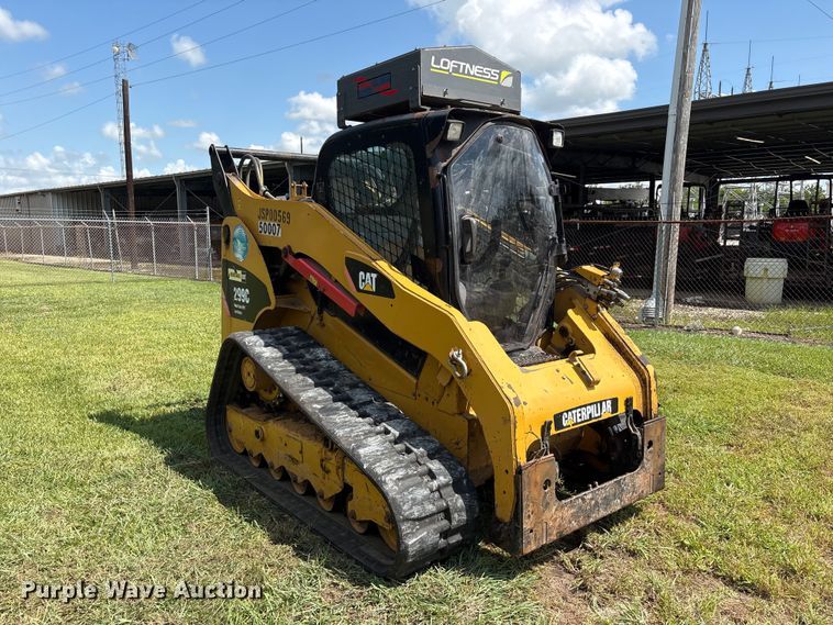 image for item EU0781 Caterpillar 299C tracked skid steer loader