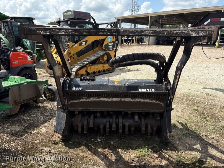 image for item EU0782 2006 Caterpillar HM312 skid steer mulcher