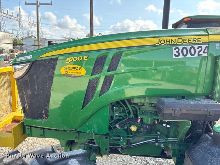 image for item EU0783 2023 John Deere 5100E MFWD tractor