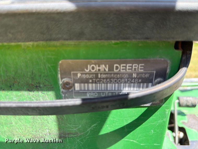 image for item EV2492 2000 John Deere 2653 A  reel mower