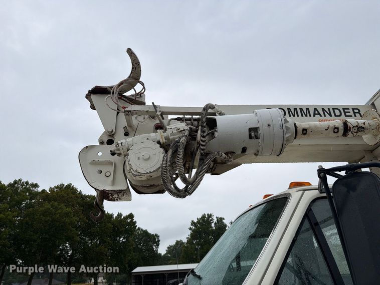 image for item EV2499 1997 Ford F800 digger derrick truck