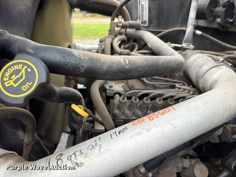 image for item EV2499 1997 Ford F800 digger derrick truck