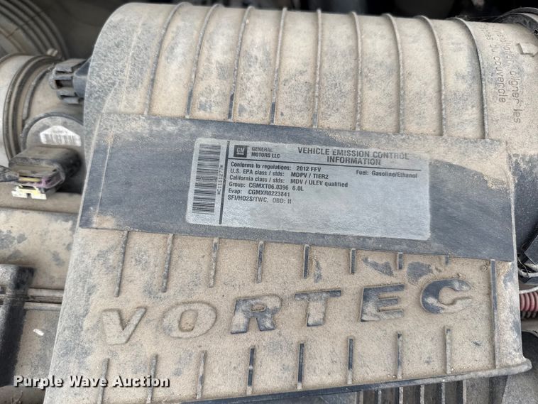image for item EV6111 2012 Chevrolet Express 3500 van