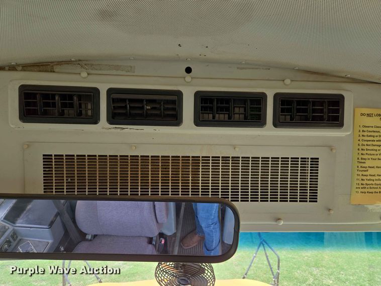 image for item EW0419 2012 Blue Bird BB Conventional school bus
