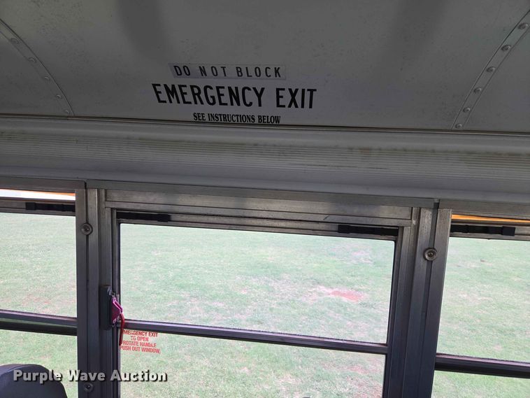 image for item EW0419 2012 Blue Bird BB Conventional school bus