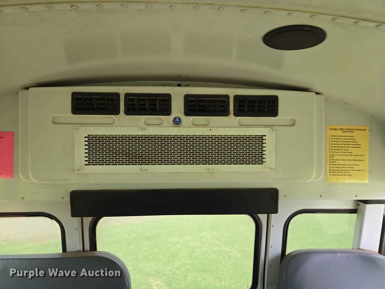 image for item EW0419 2012 Blue Bird BB Conventional school bus