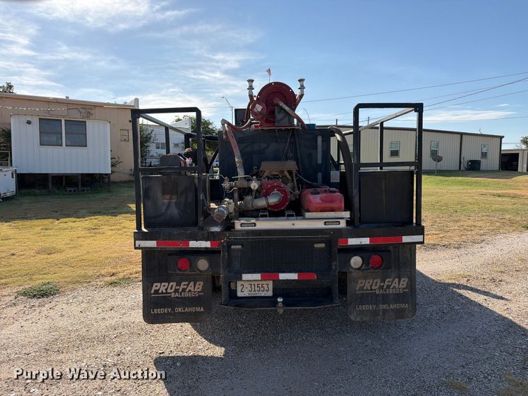 image for item EX0011 2008 Chevrolet Silverado 3500HD flatbed pickup truck