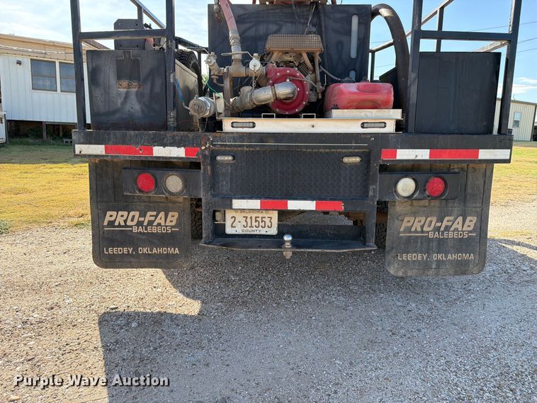 image for item EX0011 2008 Chevrolet Silverado 3500HD flatbed pickup truck