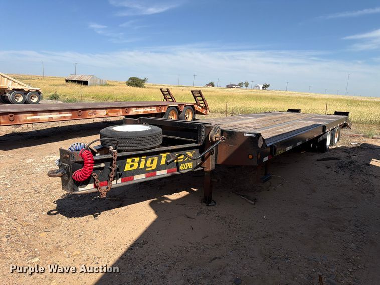 image for item EX0013 2012 Big Tex 4XPH-24+5 equipment trailer