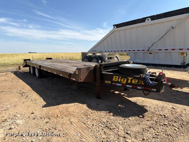 image for item EX0013 2012 Big Tex 4XPH-24+5 equipment trailer
